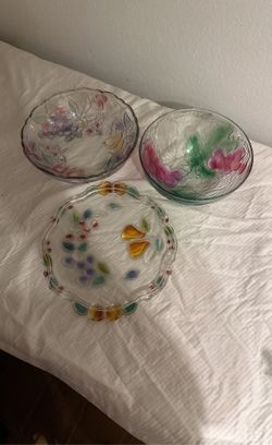 Fruit Bowls & Plate