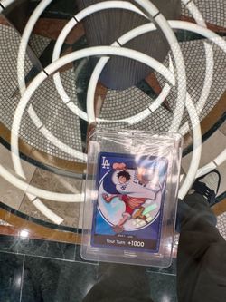Los Angeles Dodgers Monkey D Luffy don card