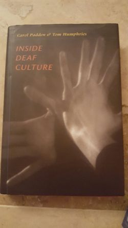 Hardcover Inside Deaf Culture ASL