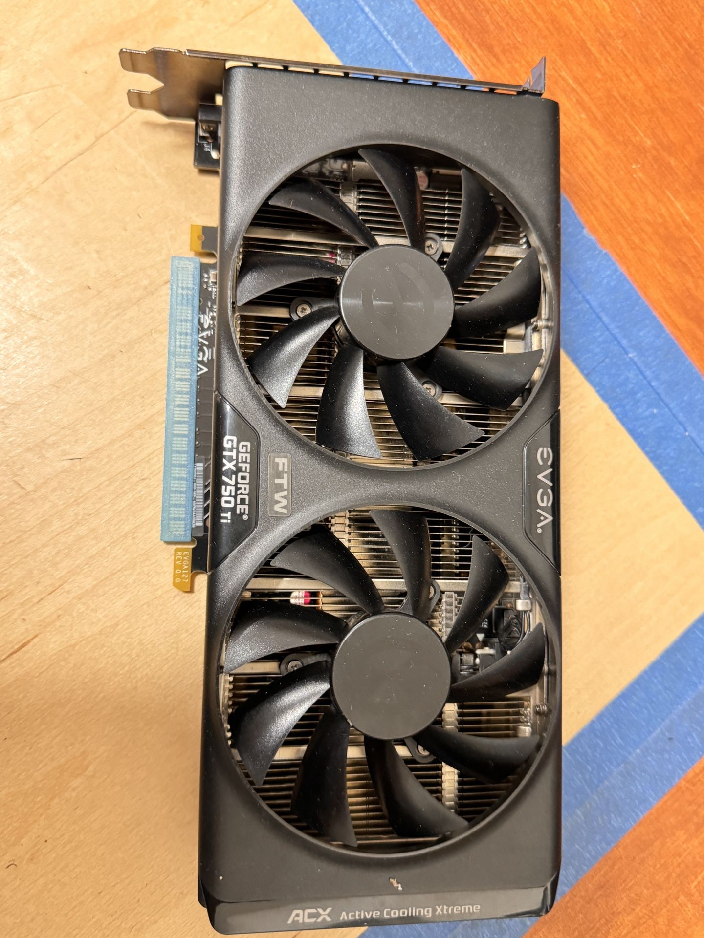 Evga Nvidia GeForce Gtx 750ti Graphics Card 2Gb