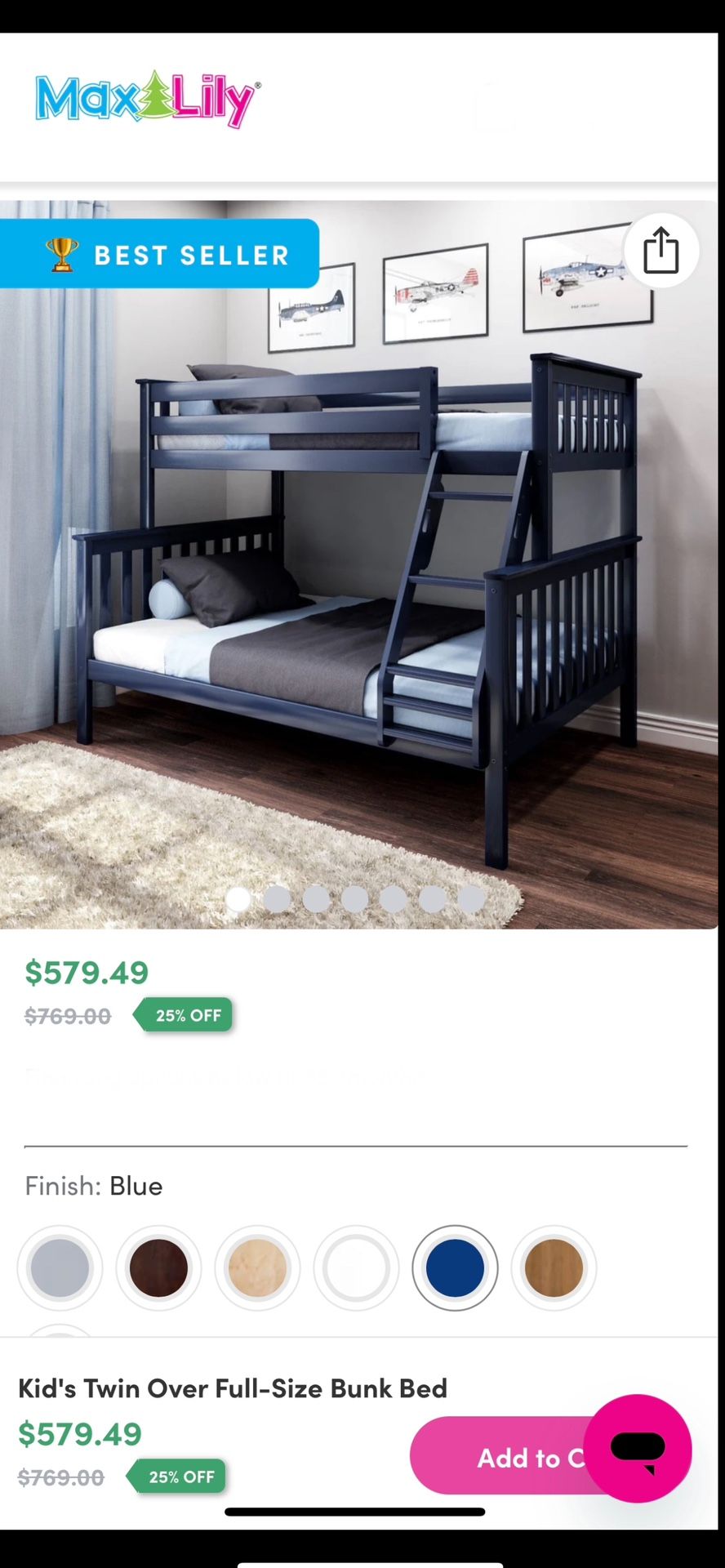 A great Selection of Bunk Beds in all sizes & Styles : All are Brand New in the Boxes