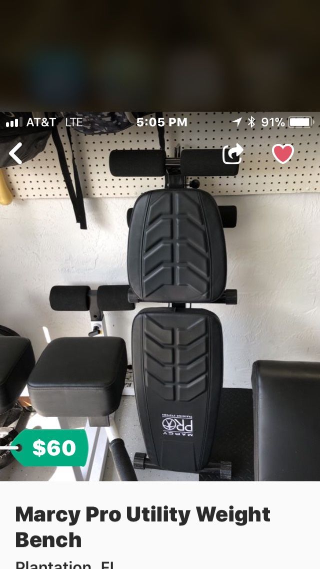 Marcy PRO Utility Weight Bench