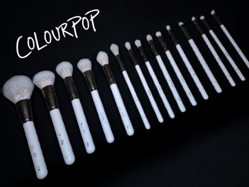Colourpop Stone Cold Makeup Brush Set 