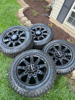 20” Silverado wheels and tires 8lug
