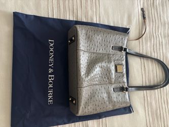 Dooney & Bourke Ostrich Embossed Leather Tote