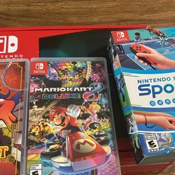 Nintendo Switch Gen 2 + Games