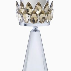Brand New Superior quality Chic crystal (not glass) candle holder