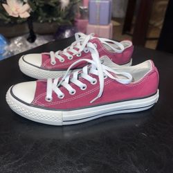 Maroon Converse Chuck Taylor All Star Low Tops