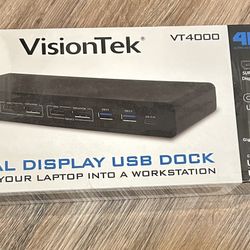 Visiontek - Dual monitor at Home Workstation