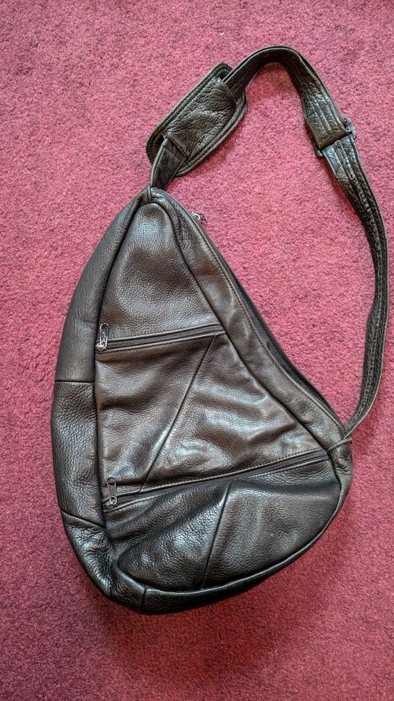 Leather Sling Bag