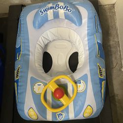 Swimbobo Toddler Pool Float Inflatable Car Baby Swim Float-cool Pool/outdoor Toys For Kids 3+ Years Old