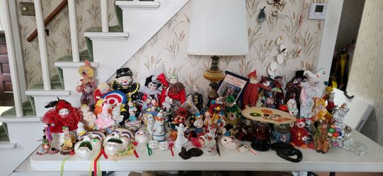 Clown collection.
