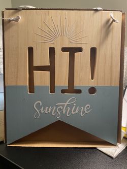 Wood Wall Banner