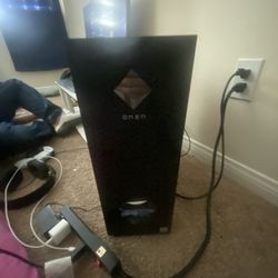 Omen 25l Desktop Gaming Computer And Ultragear Monitor 