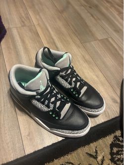 Air Jordan 3 retro green size 10