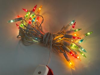 Loose Set UL Decorative Lighting String – 35 LED Multicolored Icicle Lights