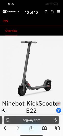 Segway Ninebot Scooter E2 Plus 2