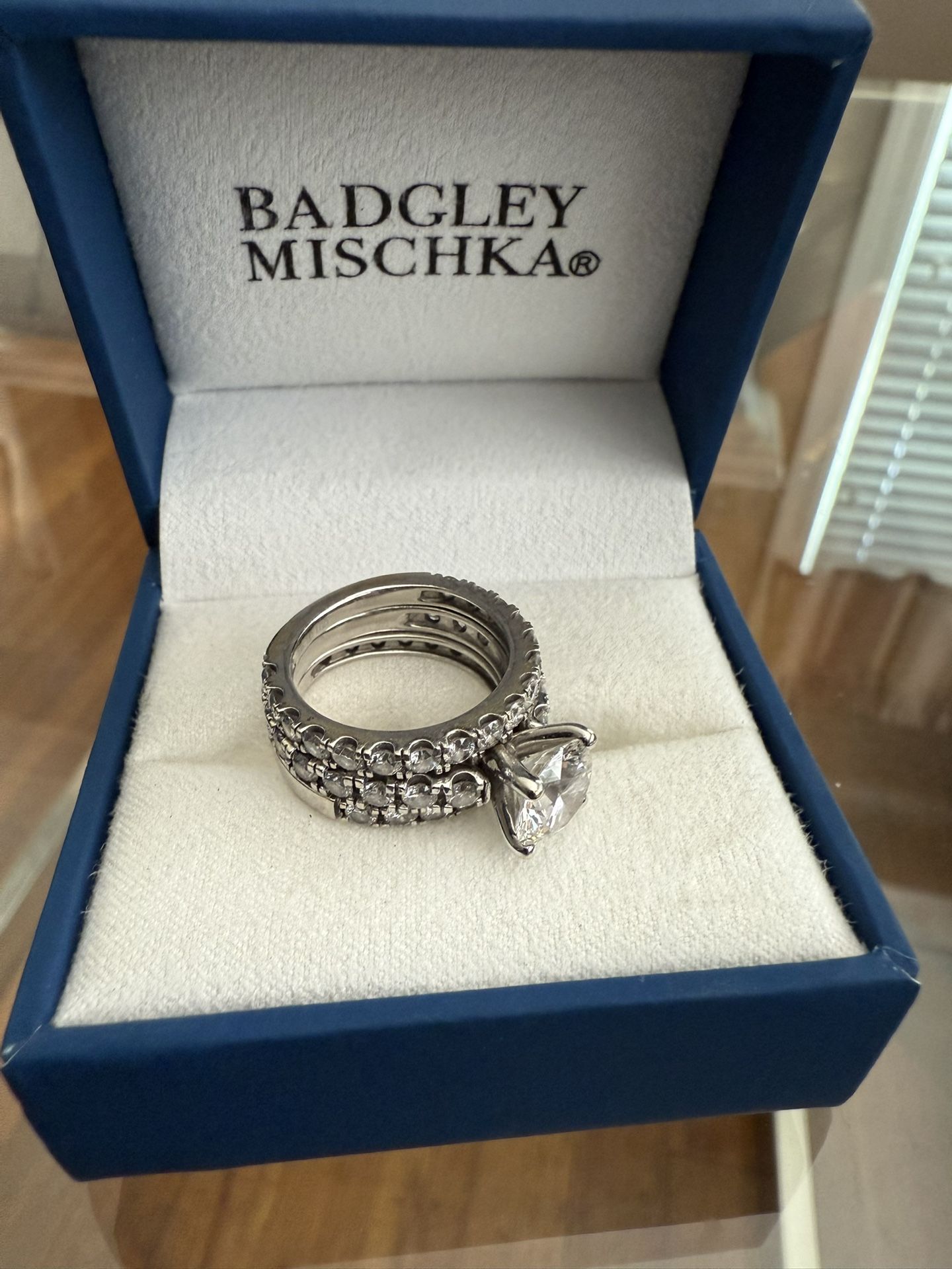 Women’s Wedding Bridal Ring Set Size 6.5