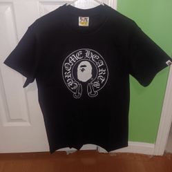 Bape X Chrome Hearts tee Brand New