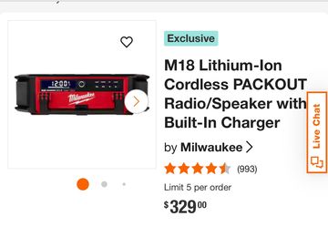 Milwaukee Packout radio M18