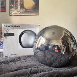 JAKOBSBYN silver chrome Pendant glass lamp shade