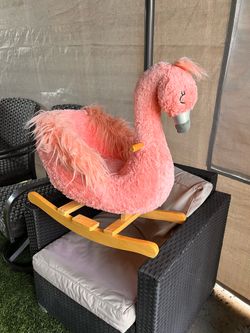 BABY/TODDLER FLAMINGO ROCKING CHAIR