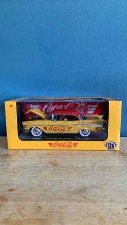 M2 MACHINES COCA COLA 1957 CHEVROLET BEL AIR HARD TOP GREAT FOR CHRISTMAS OR BIRTHDAY GIFT 
