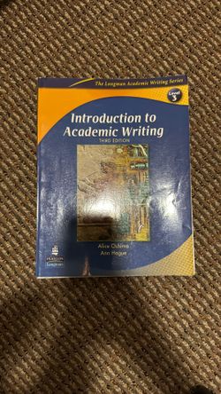 Introduction to Academic Writing
