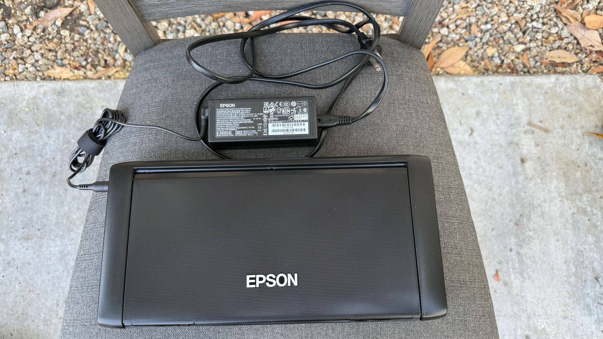 Epson WorkForce WF-100 Wireless Mobile Printer with Power Adapter & Box - New