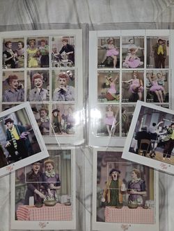 I LOVE LUCY COLLECTIBLE STAMPS MINT CONDITION SEE ALL PICS