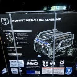 Hart Brand New 3600 Watt Generator 