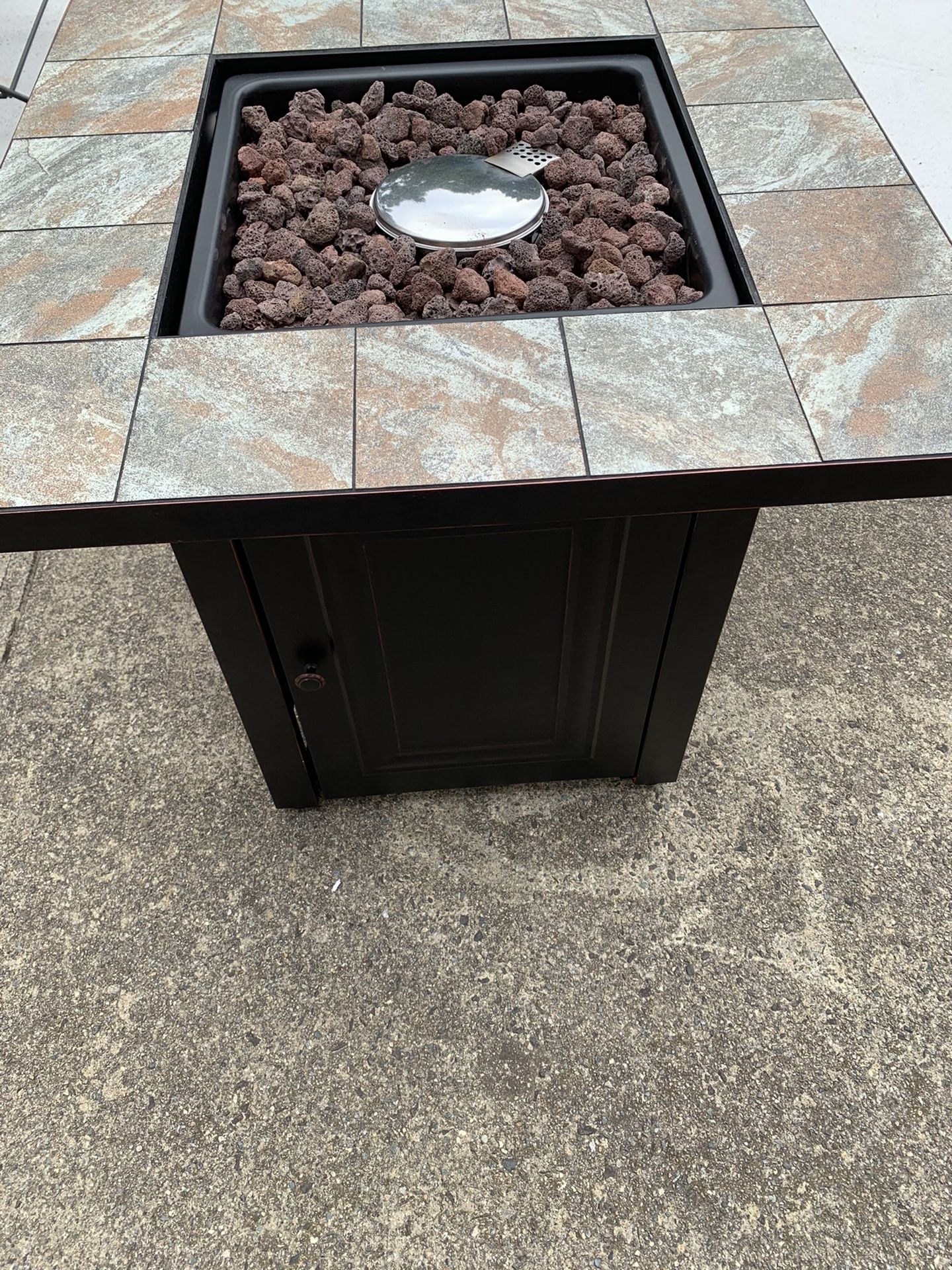 Propane fire pit