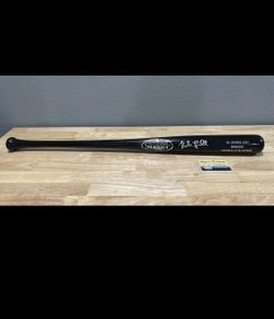 Mike Lowell Autographed Baseball Bat