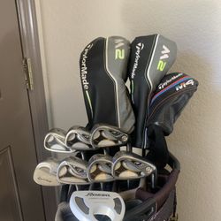 TAYLORMADE M2/M1/SLDR Complete Golf Club Set Woods Irons Putter Driver (No Bag)