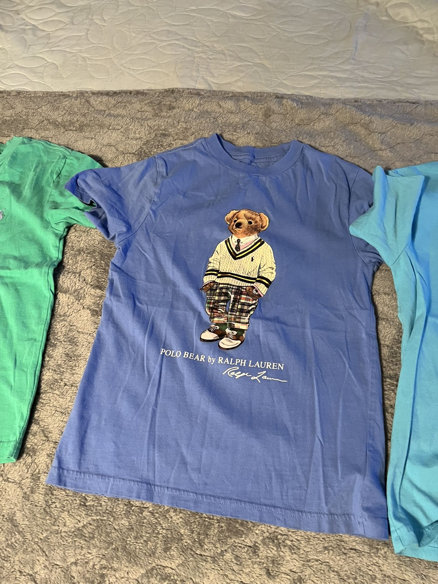 KIDS POLO RALPH LAUREN SHRT SLV SIZE 8 TEES