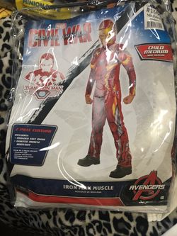 Civil war iron man costume