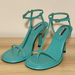 Topshop Turquoise Heels