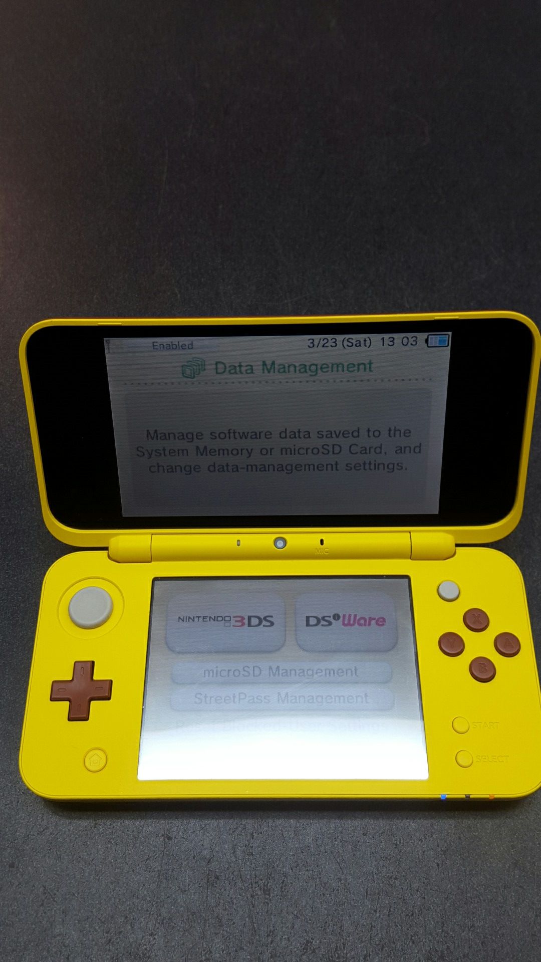 Pikachu Nintendo 3DS