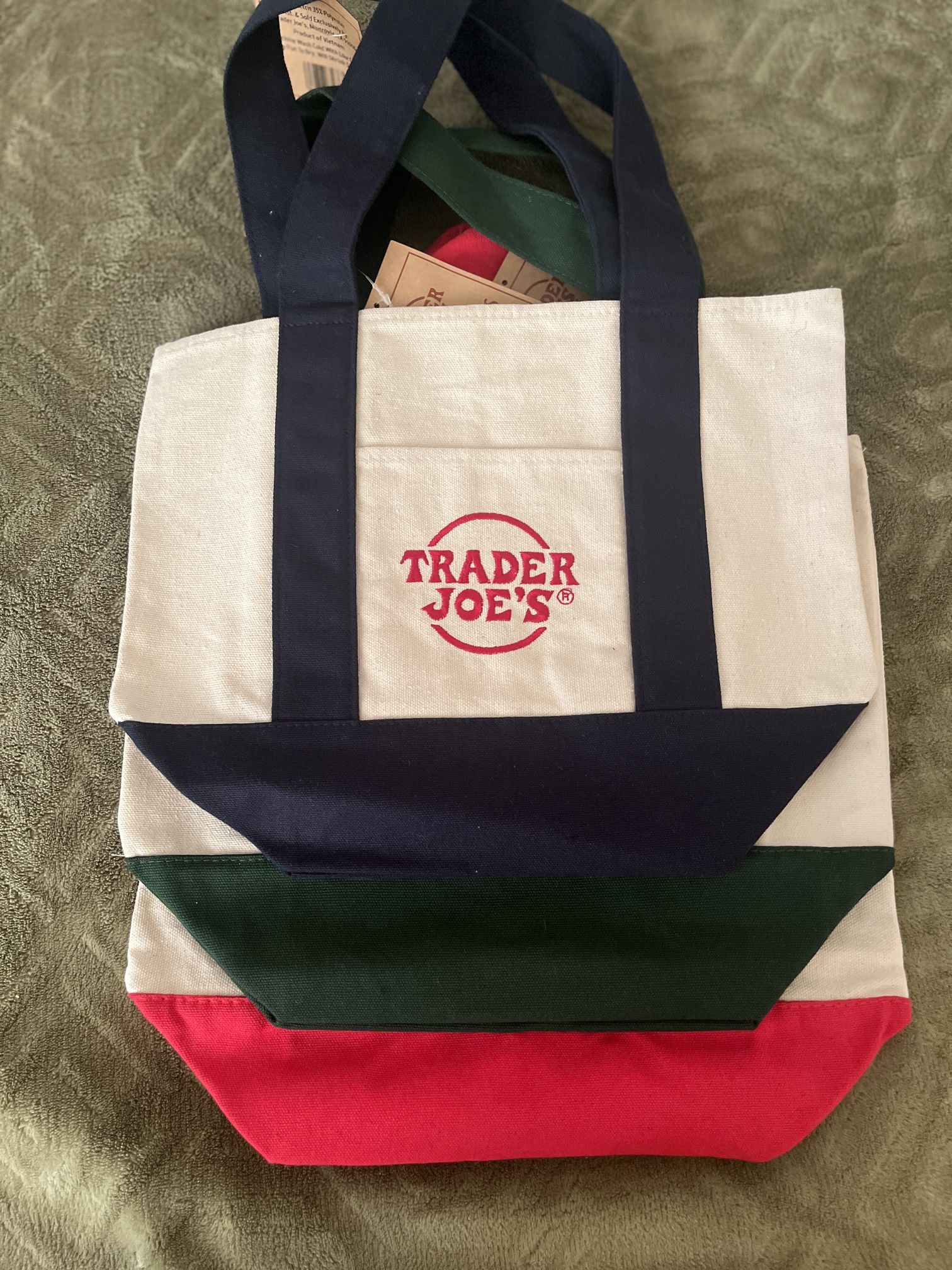 Trader Joes Mini Tote Bags