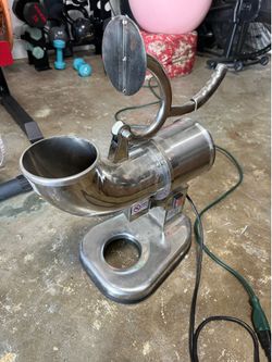 Commercial Stainless Steel Electric Ice Crusher Snow Cone Machine￼