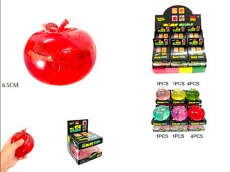 Apple Shaped Squishy Stress Ball Toy