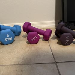 5, 3, 2 Lb Dumbbell Set 