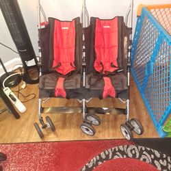 kolcraft double stroller