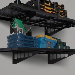 New Garage Wall Mount Storage Racks