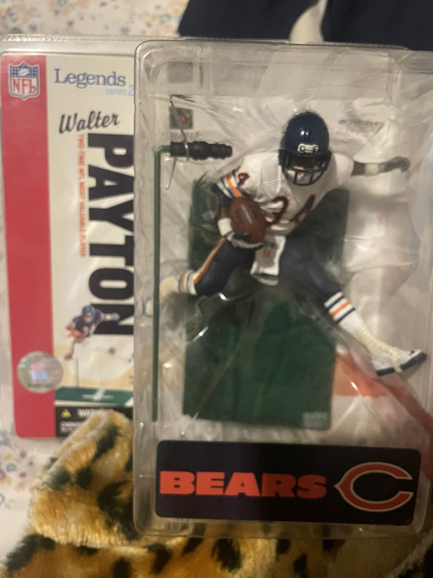 2006 McFarlane NFL Football Legends Series 2 Walter Payton White VARIANT