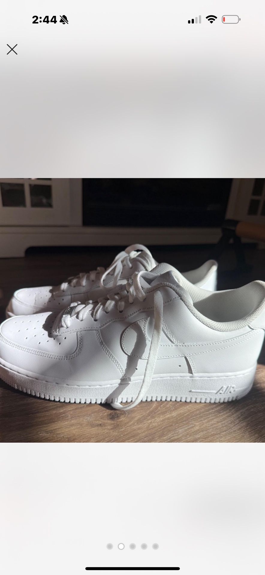 Af1 Nike White New No Tags Or Box 