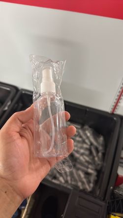 Clear Plastic Spray Bottle Each