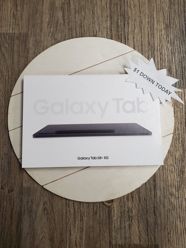 Samsung Galaxy Tab S8 Plus Tablet - Pay $1 DOWN AVAILABLE - NO CREDIT NEEDED