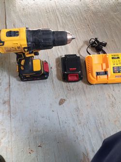 DeWalt drill. And 2 battery and charger
