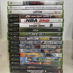 Xbox 360 & Original Xbox Games 